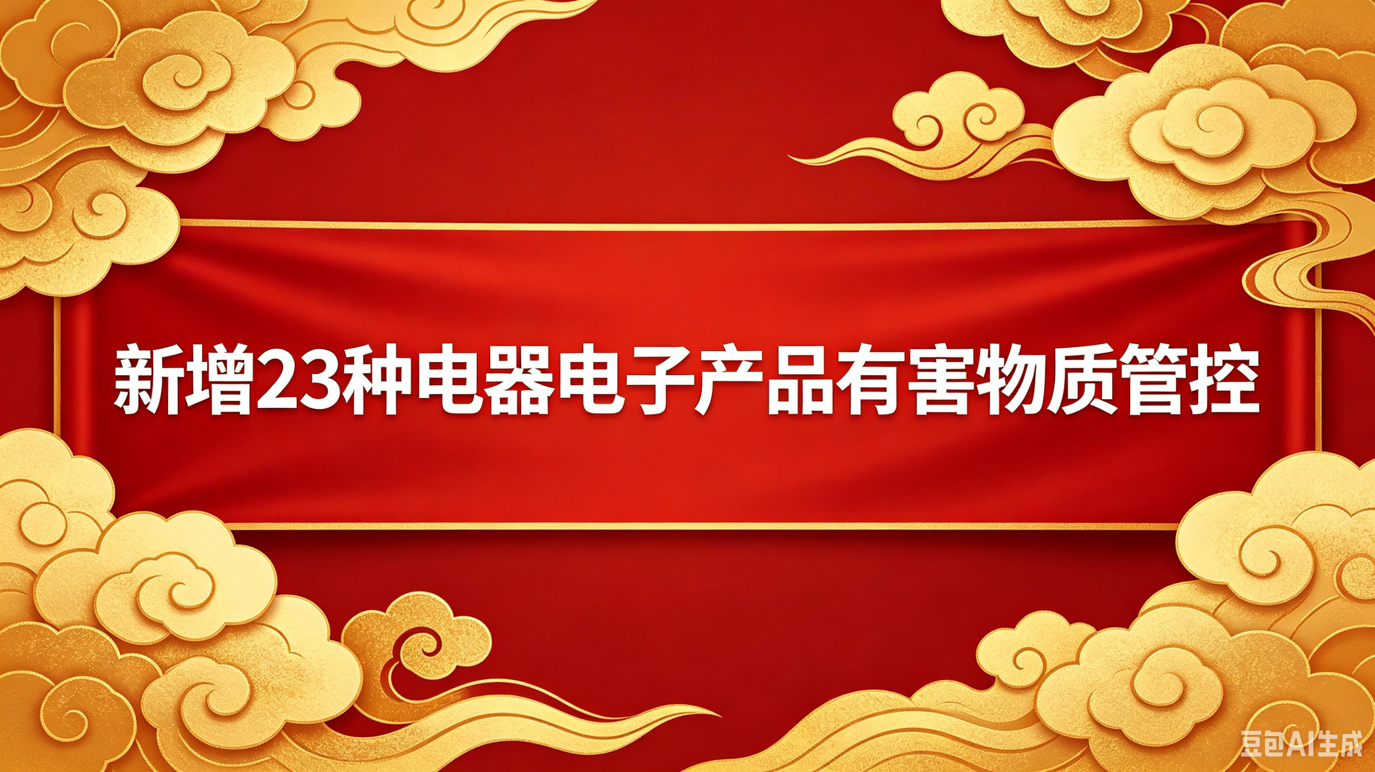 工信部新增23种电器电子产品有害物质管控产品目录